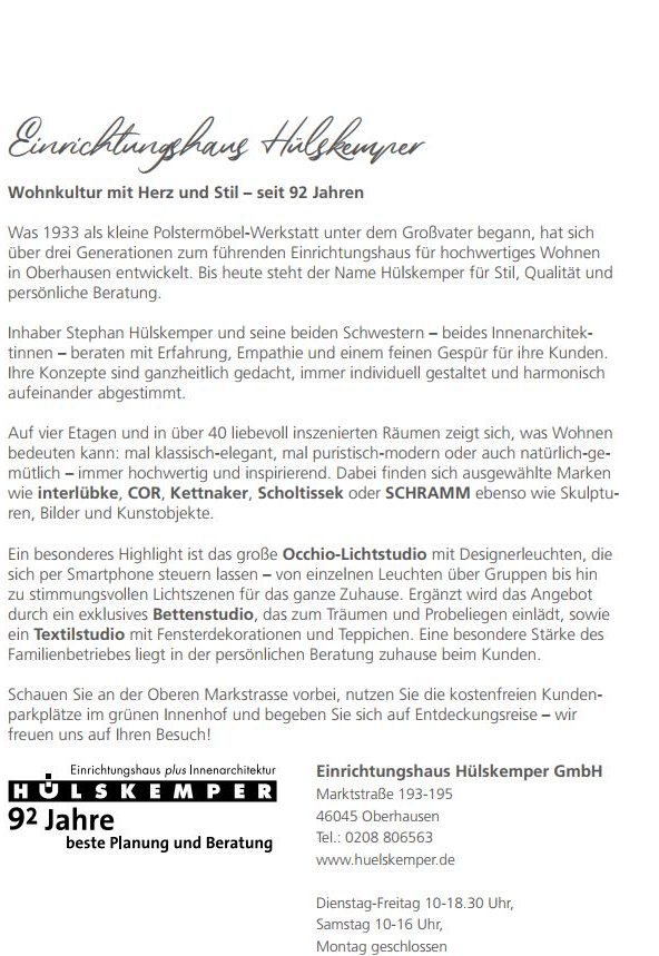 Einrichtungshaus Hülskemper Einrichtungshaus Hülskemper