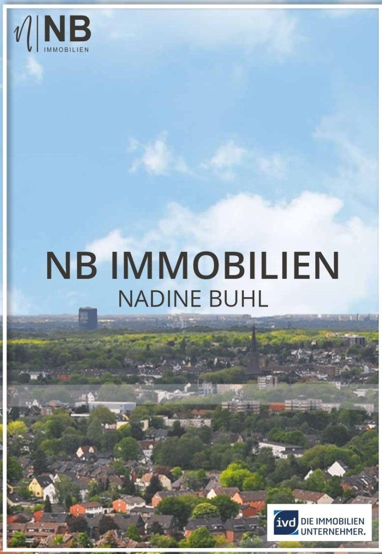 NB Immobilien Nadine Buhl Logo von NB Immobilien mit dem Namen Nadine Buhl und einer Landschaft im Hintergrund.