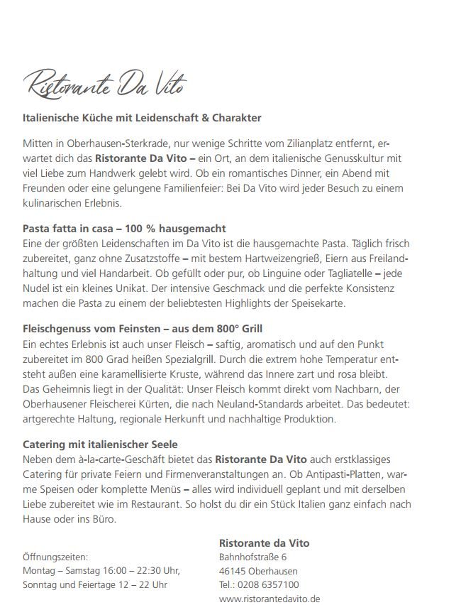 Ristorante da Vito Ristorante da Vito