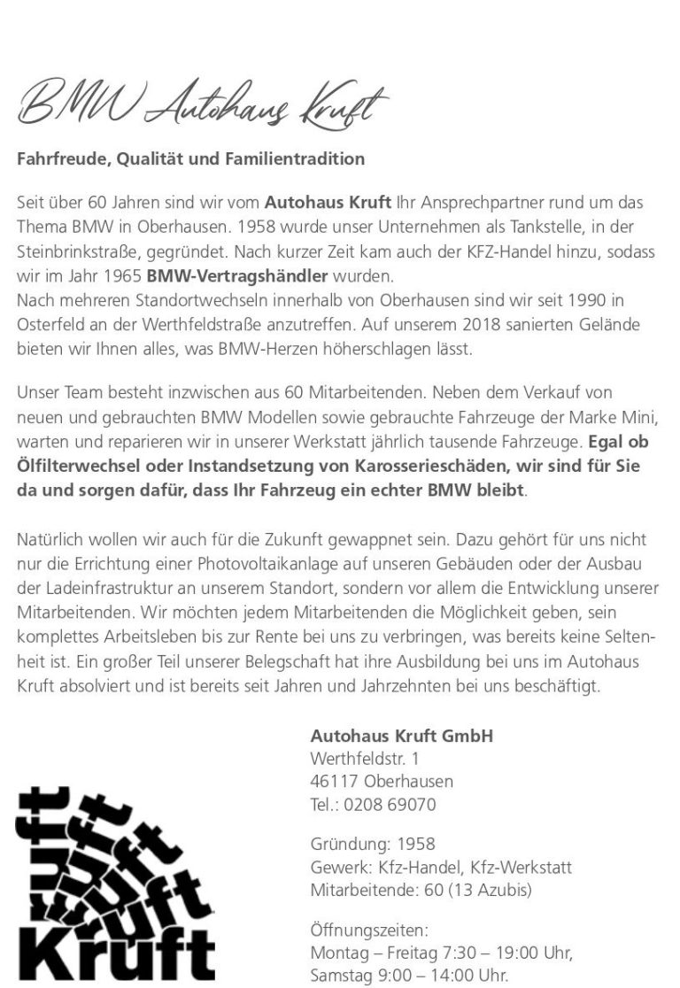 BMW Kruft BMW Kruft